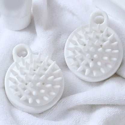 Silicone Scalp Massage Shampoo Brush – Deep Clean Hair & Body Scrubber