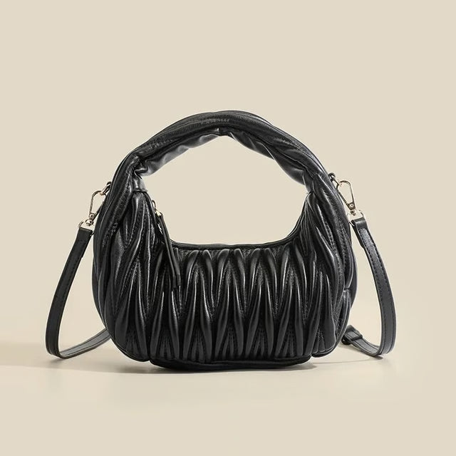 Embroidered Handbag with Matching Small Pouch – Stylish Everyday Tote