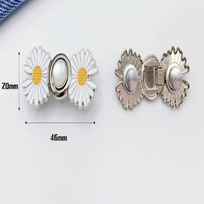 Removable Jeans Buttons & Pants Zipper Pulls – No-Sew Clothing Repair Kit