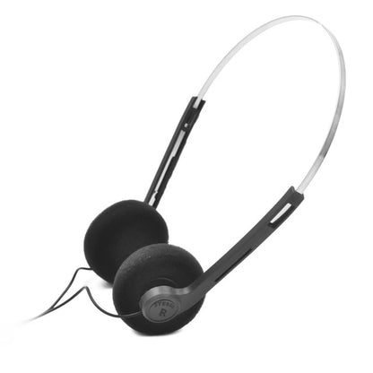 Retro Wired Headphones – Lightweight 3.5mm Walkman-Style Headphones