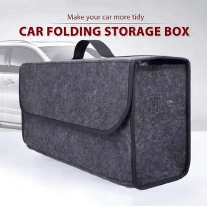 Foldable Car Trunk Organizer Storage Bag for Auto Essentials