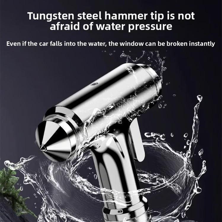 All-in-One Car Emergency Hammer – Window Breaker & Seat Belt Cutter