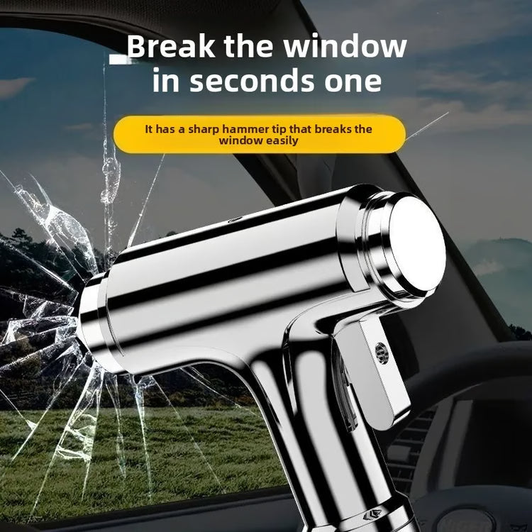 All-in-One Car Emergency Hammer – Window Breaker & Seat Belt Cutter