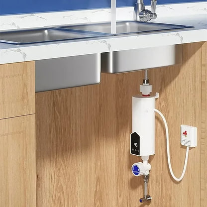 Adjustable Portable Electric Water Heater – Instant Hot Water for Home, Shower & Kitchen