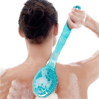 Long Handle Bath Brush – Soft Body Scrubber for Shower & Bath