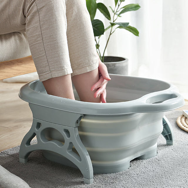 Foldable Foot Tub Spa – Portable Leakproof Foot Bath