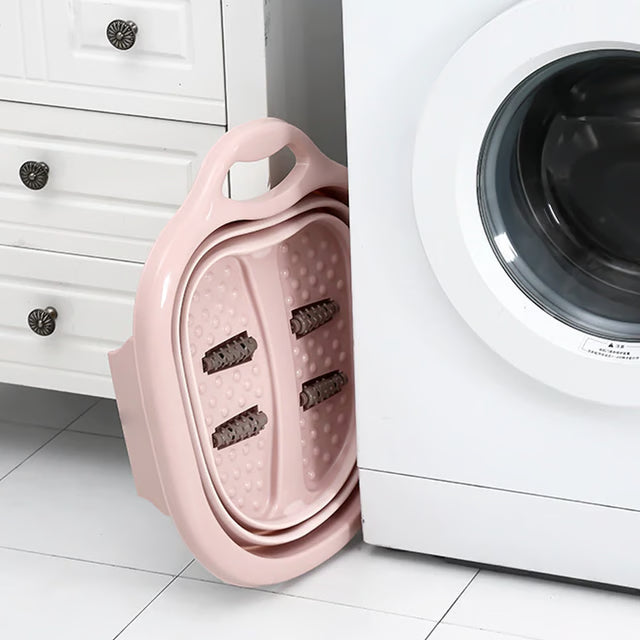 Foldable Foot Tub Spa – Portable Leakproof Foot Bath