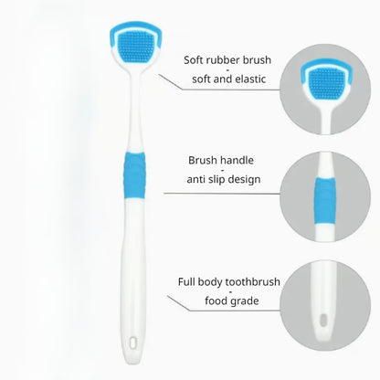 Reusable Tongue Scraper for Adults – Oral Care Tongue Cleaner